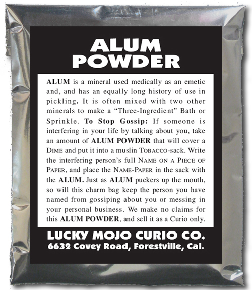 Alum Powder - Prosperity, Happiness, Positive Energy – In Spyrit  Metaphysical